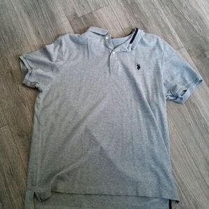 Gray Polo Shirt